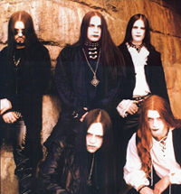 Shagrath cantante de Dimmu Borgir 